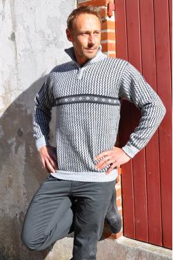 Pull camionneur homme alpaga