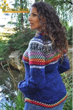 Veste femme ample avec sa capuche